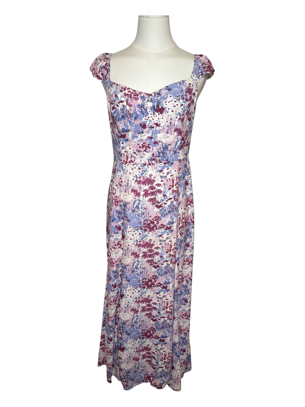 Reformation Lavander flowers Dress size 6