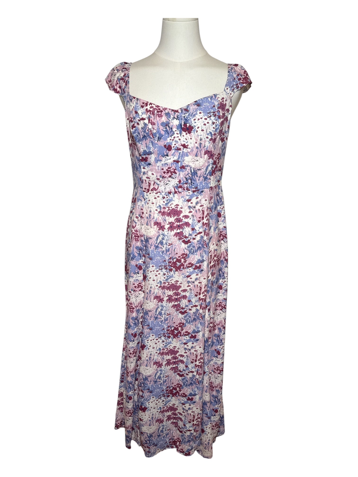 Reformation Lavander flowers Dress size 6