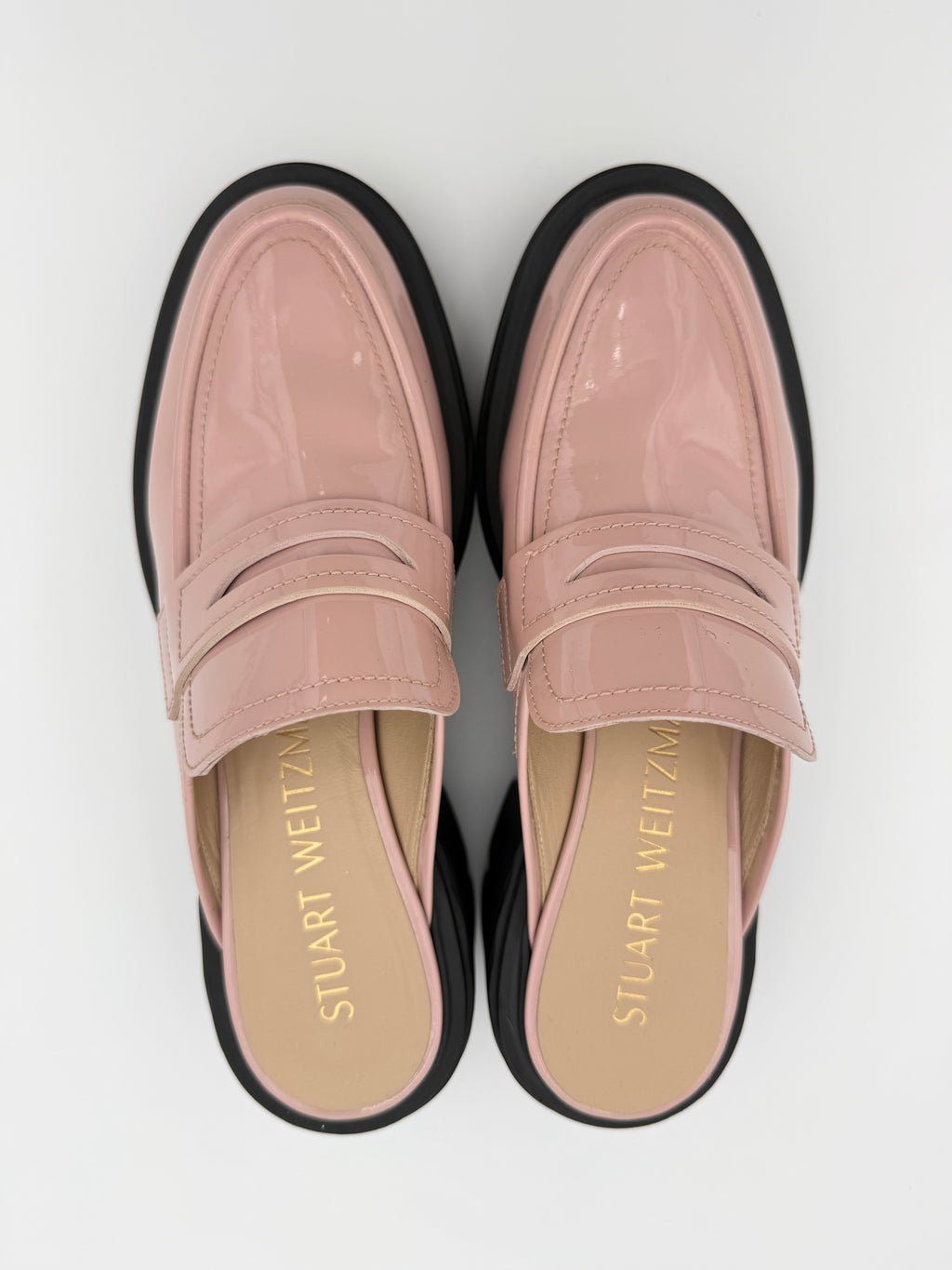 Stuart Weitzman Pink Loafers Size 7