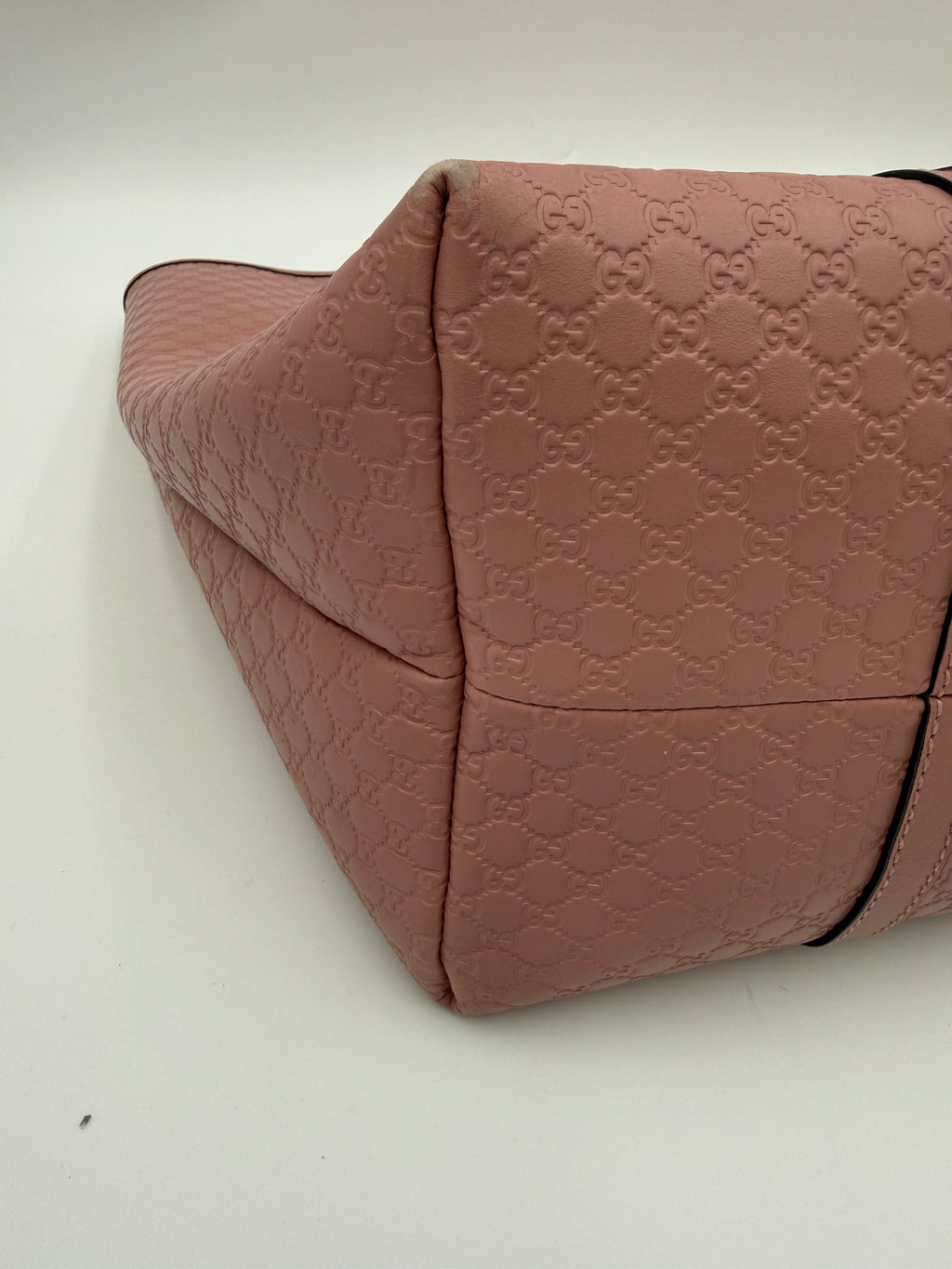 Gucci Pink Microgussisima Large Joy Tote