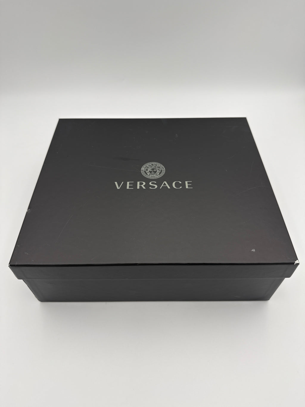 Versace white heel