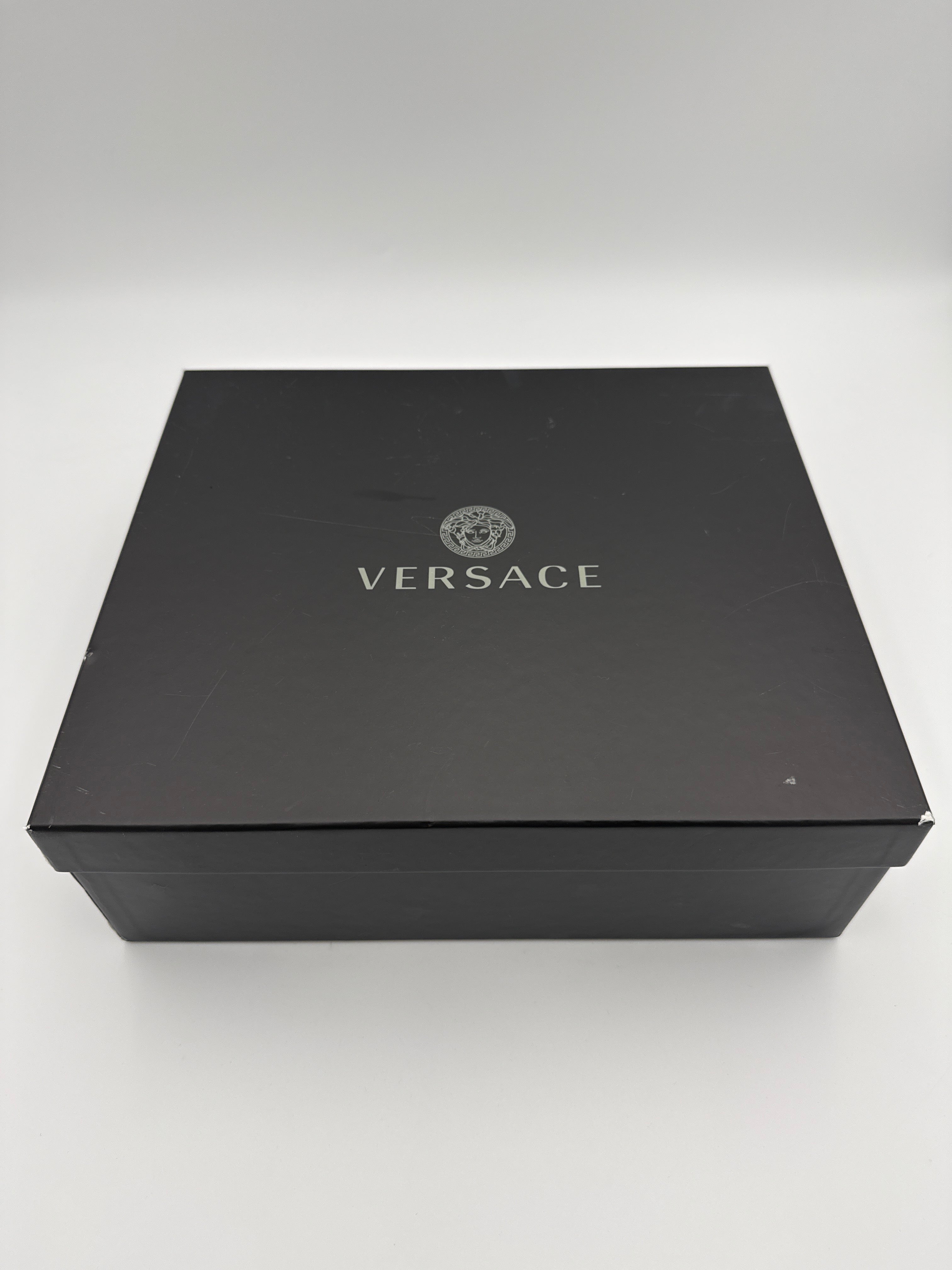 Versace white heel