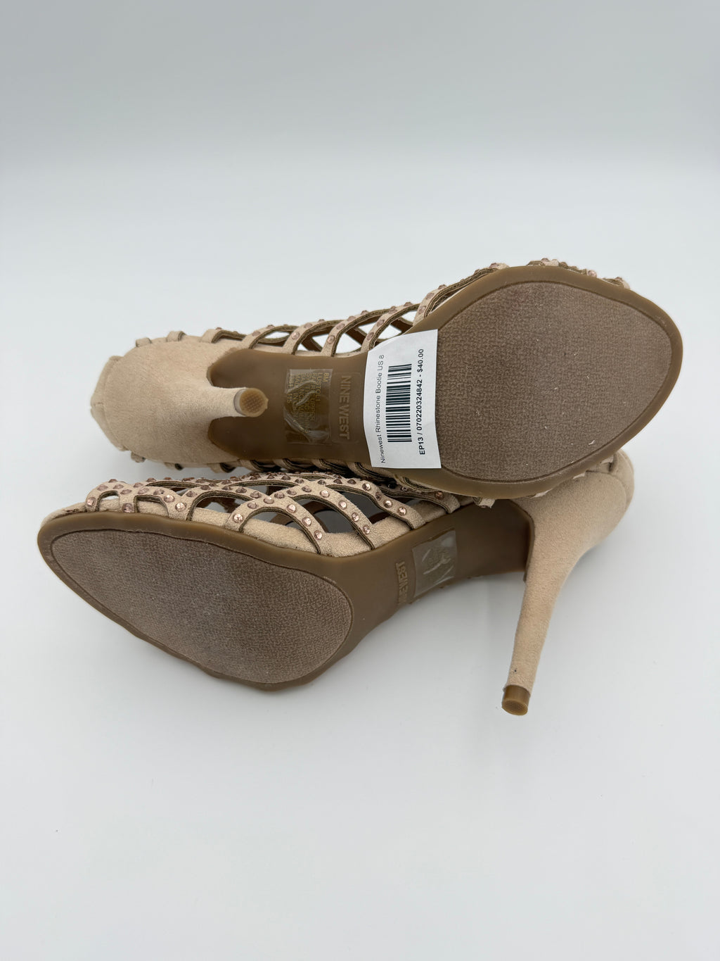 Ninewest Rhinestone Bootie US 8