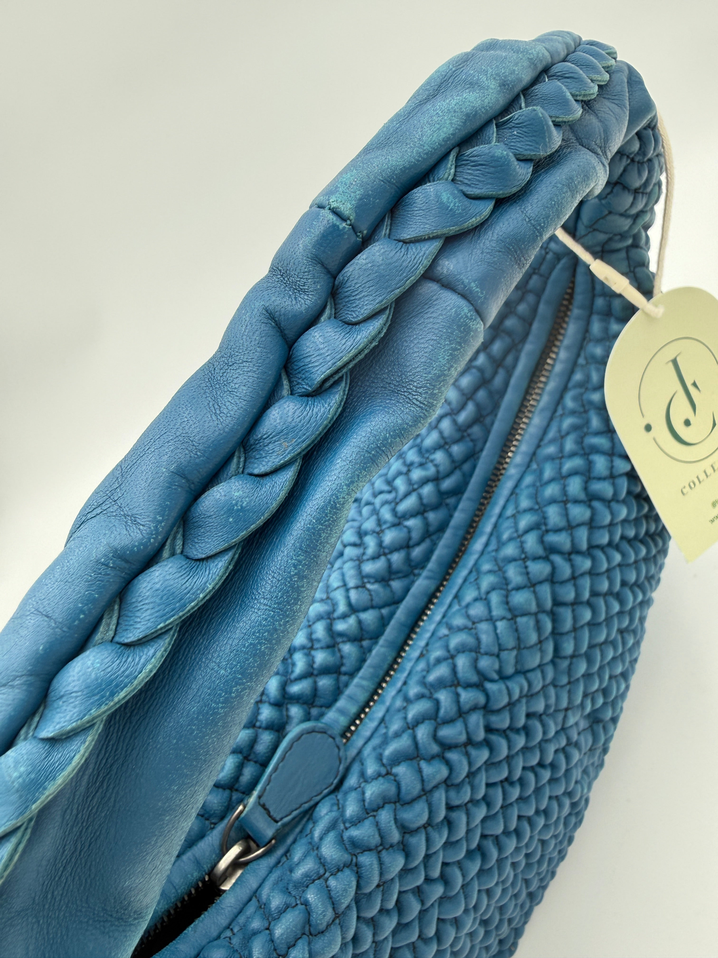Bottega Veneta blue Hobo bag