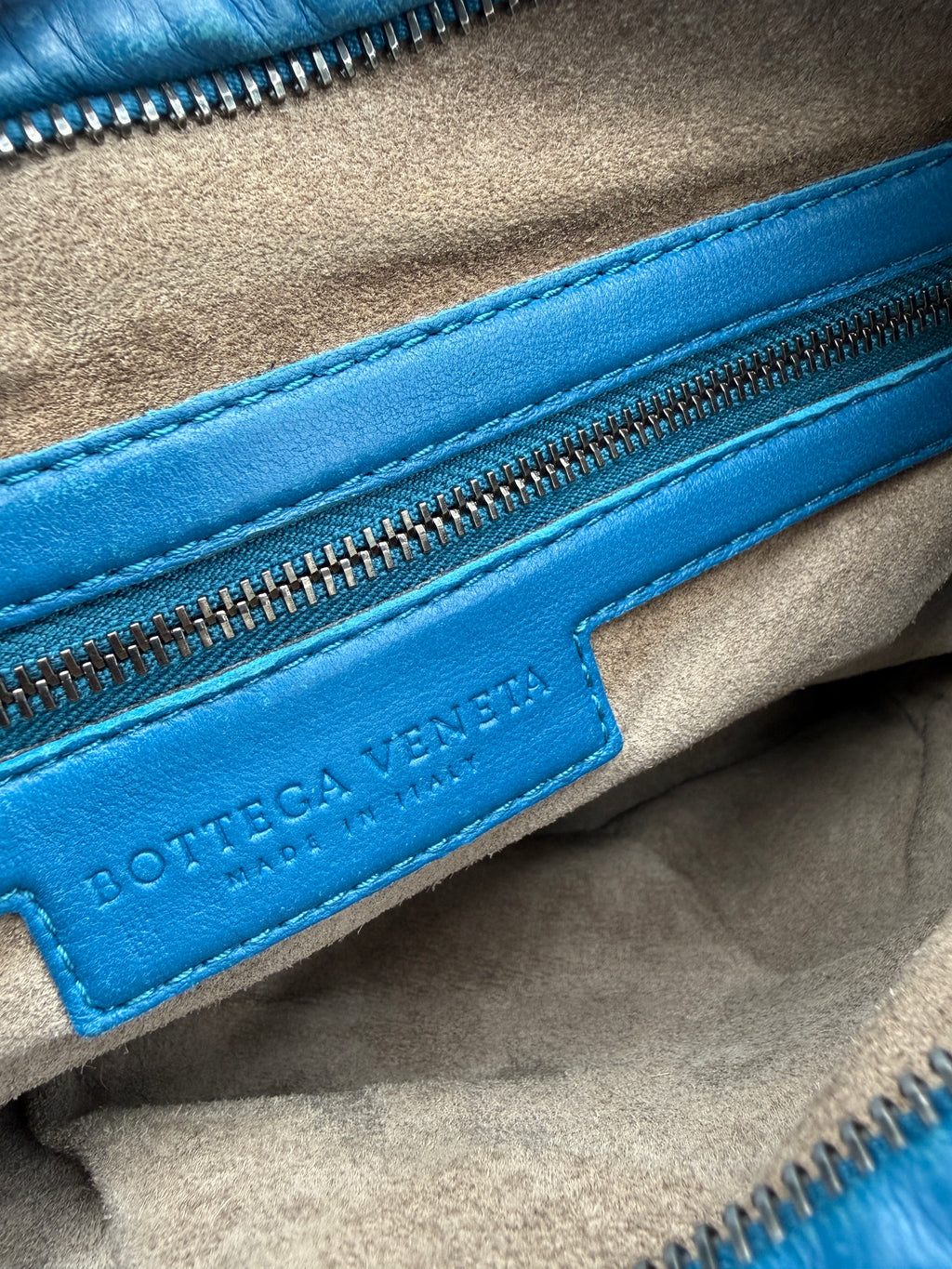 Bottega Veneta blue Hobo bag