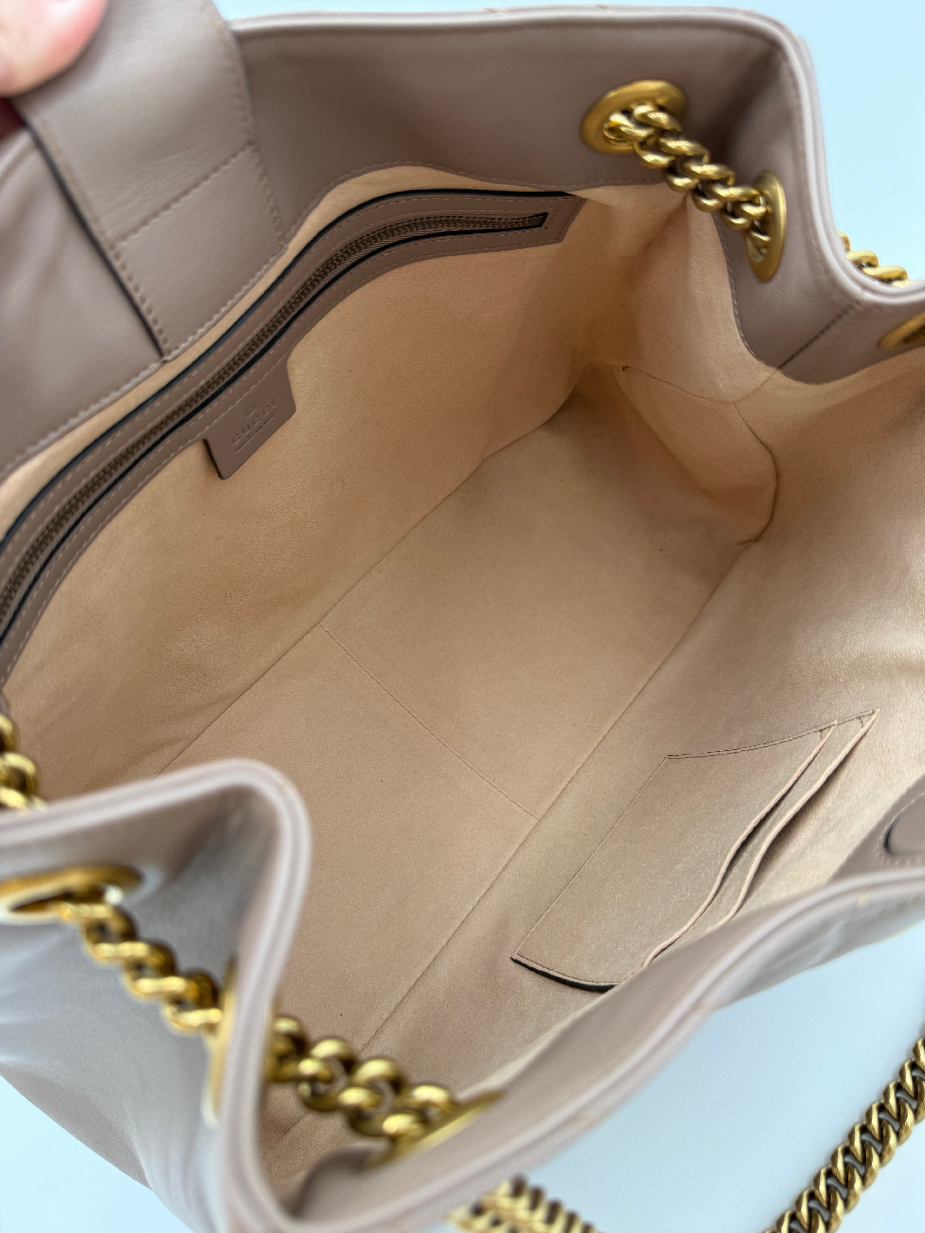 GUCCI MARMONT PORCELAIN ROSE TOTE BAG