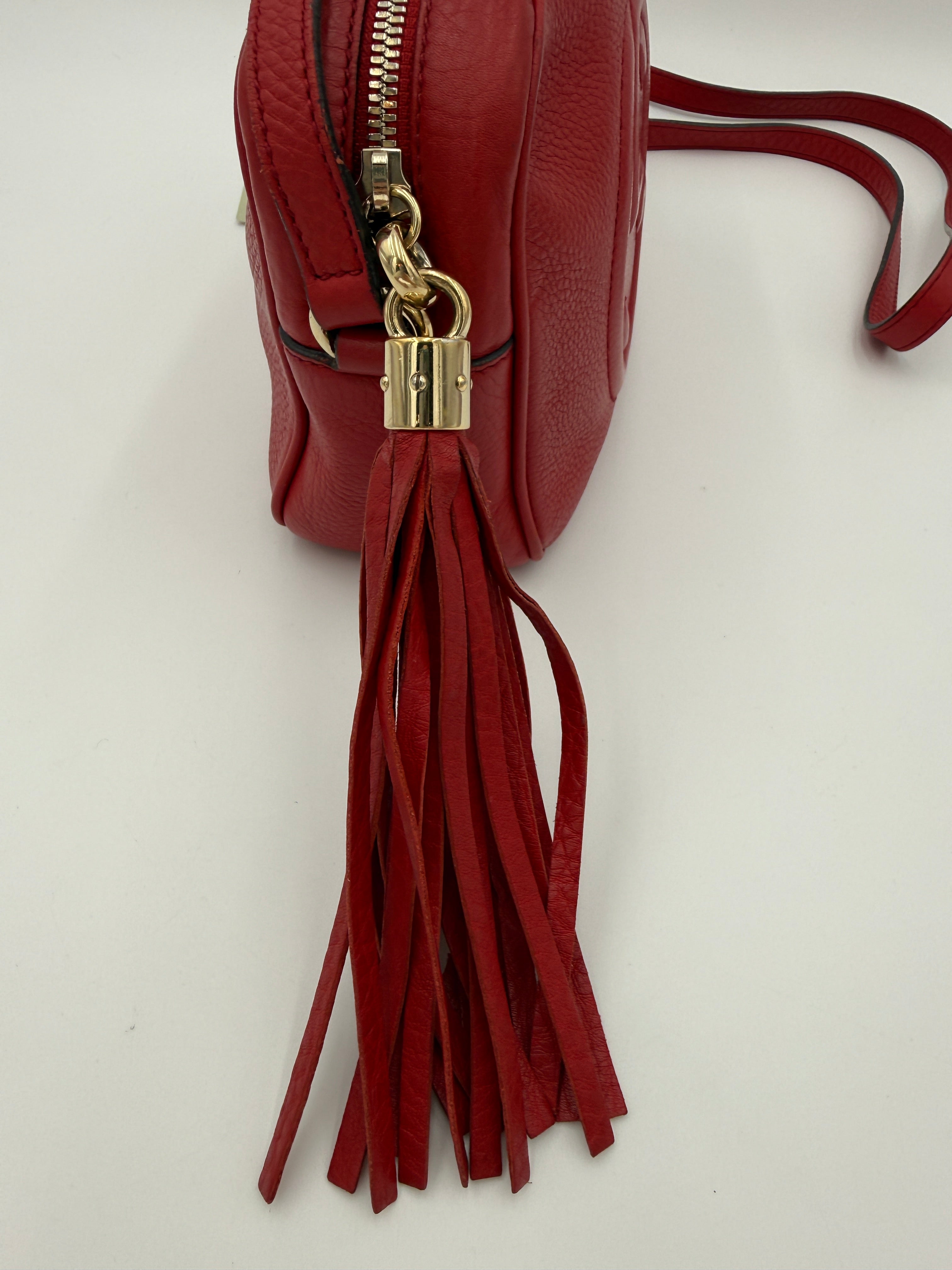 Gucci Red Camera Bag
