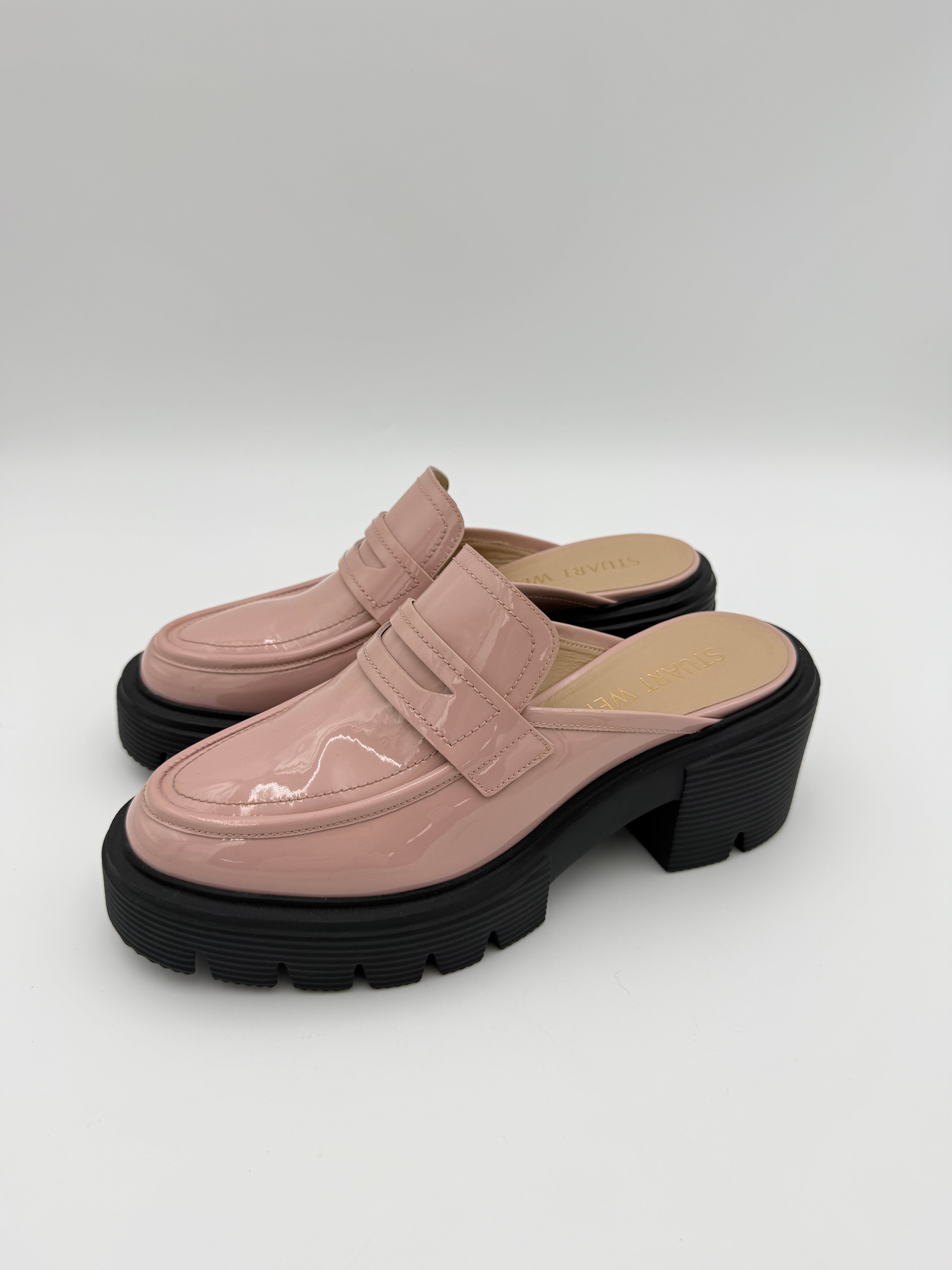 Stuart Weitzman Pink Loafers Size 7