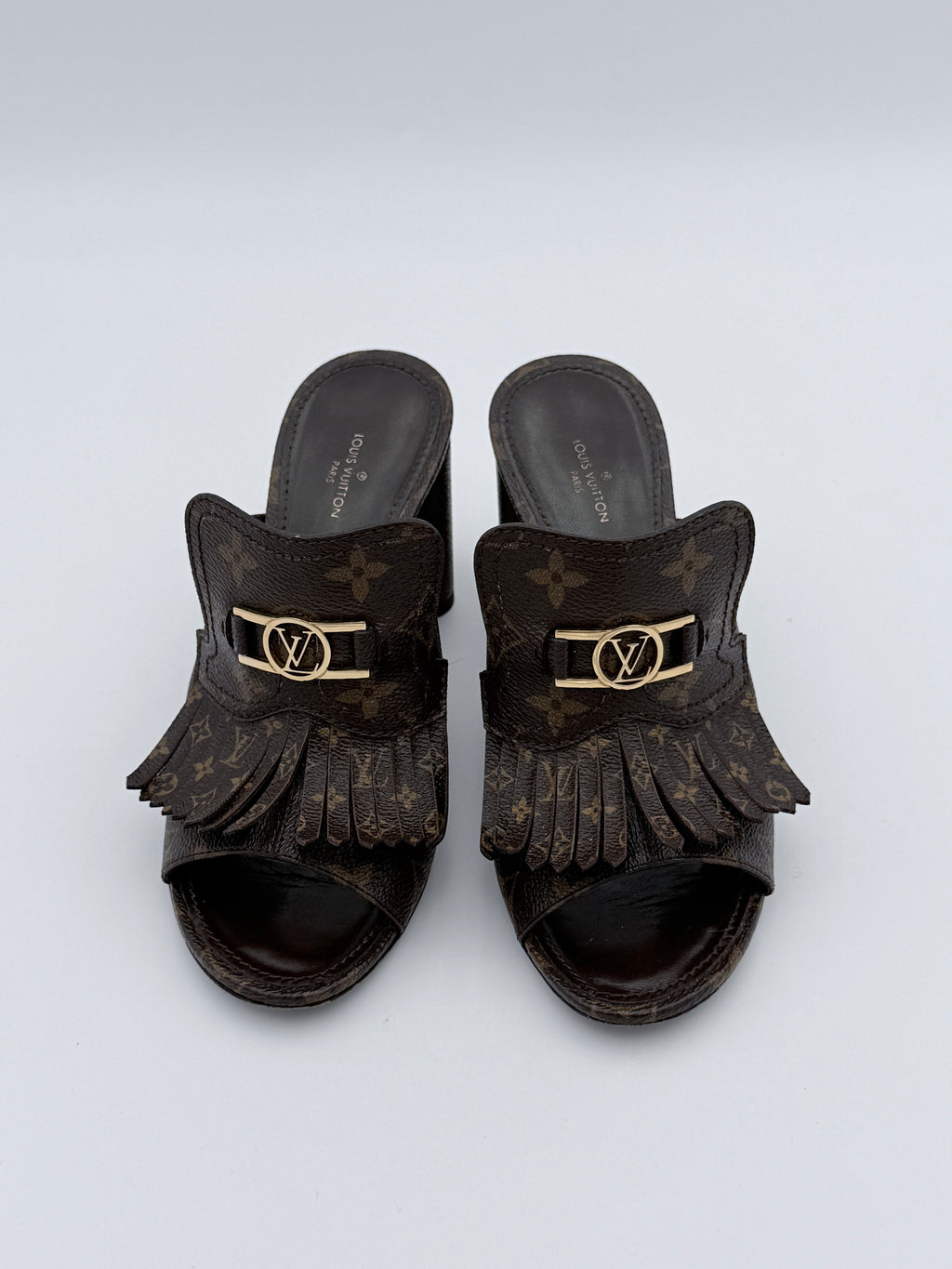 Louis Vuitton Indiana Mules Size 37