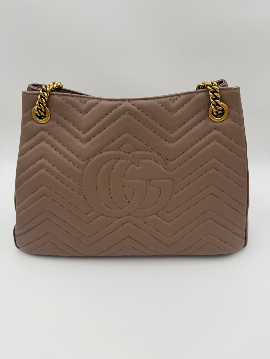 GUCCI MARMONT PORCELAIN ROSE TOTE BAG