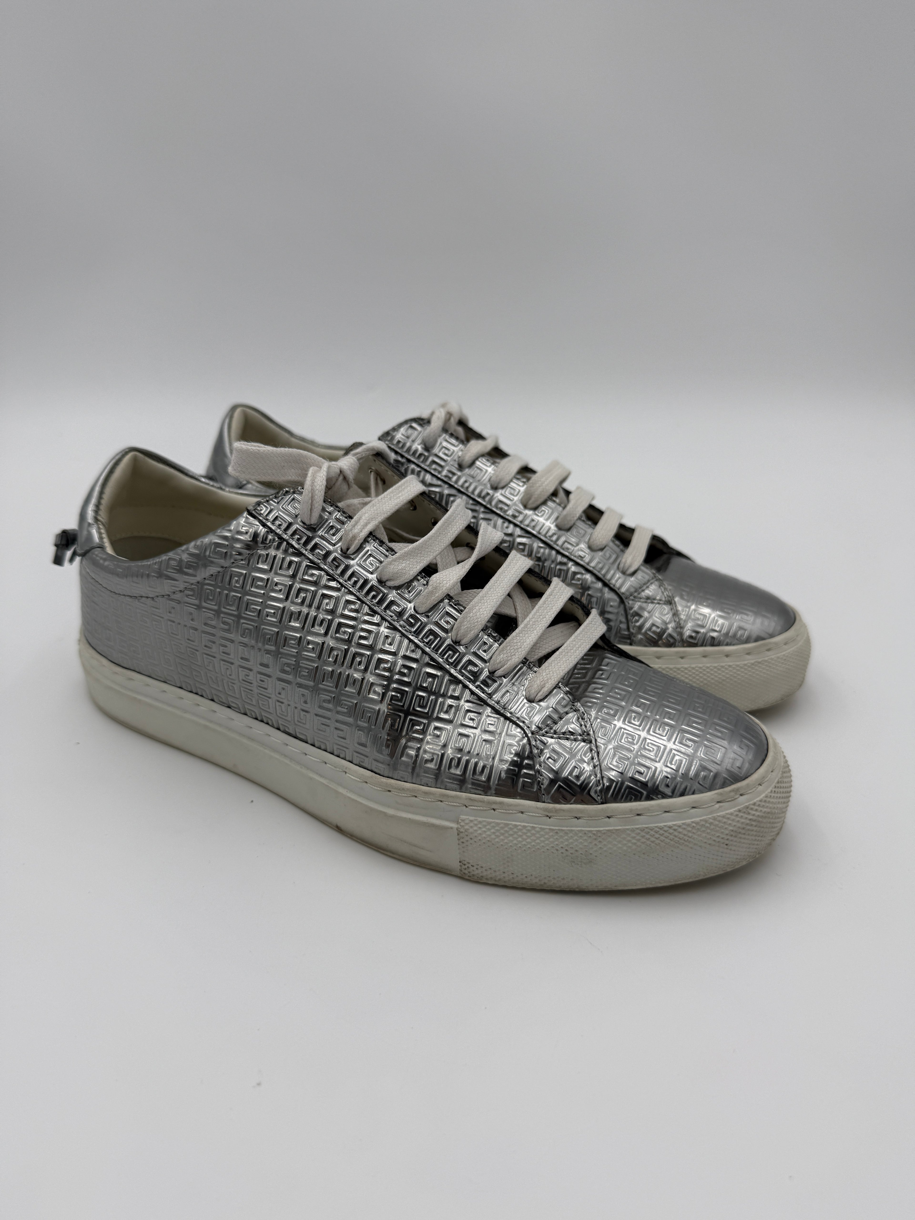 Givenchy Urban Street Silver Sneaker  37