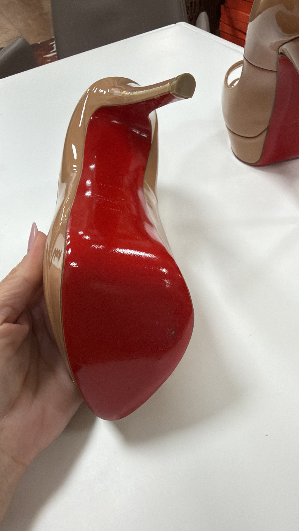 Christian louboutin Lady Peep 37.5