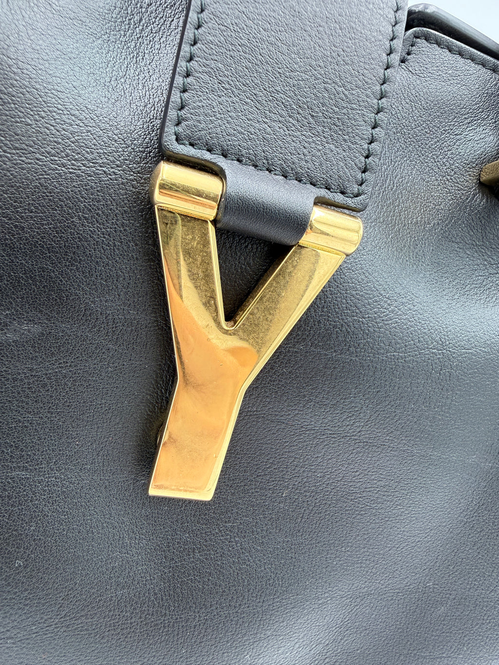 SAINT LAURENT CABAS BLACK GAB
