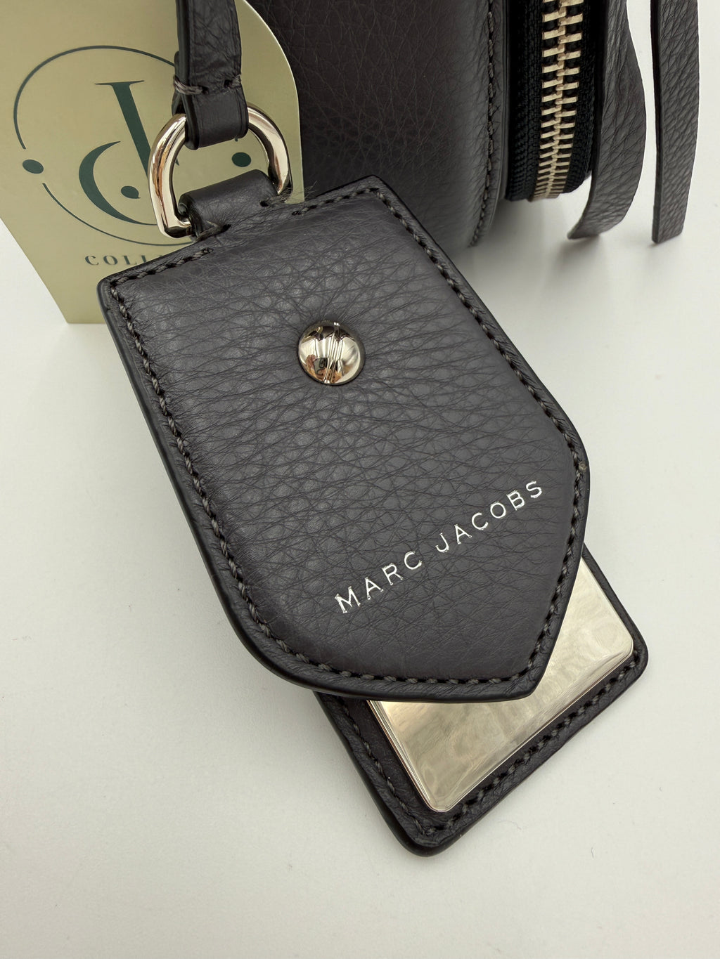 Marc Jacobs Saddle Gray bag with dust