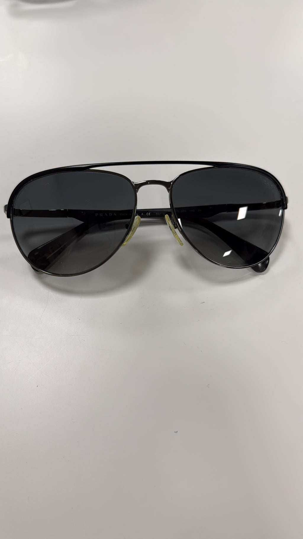 Prada Mens Aviator sunglasses