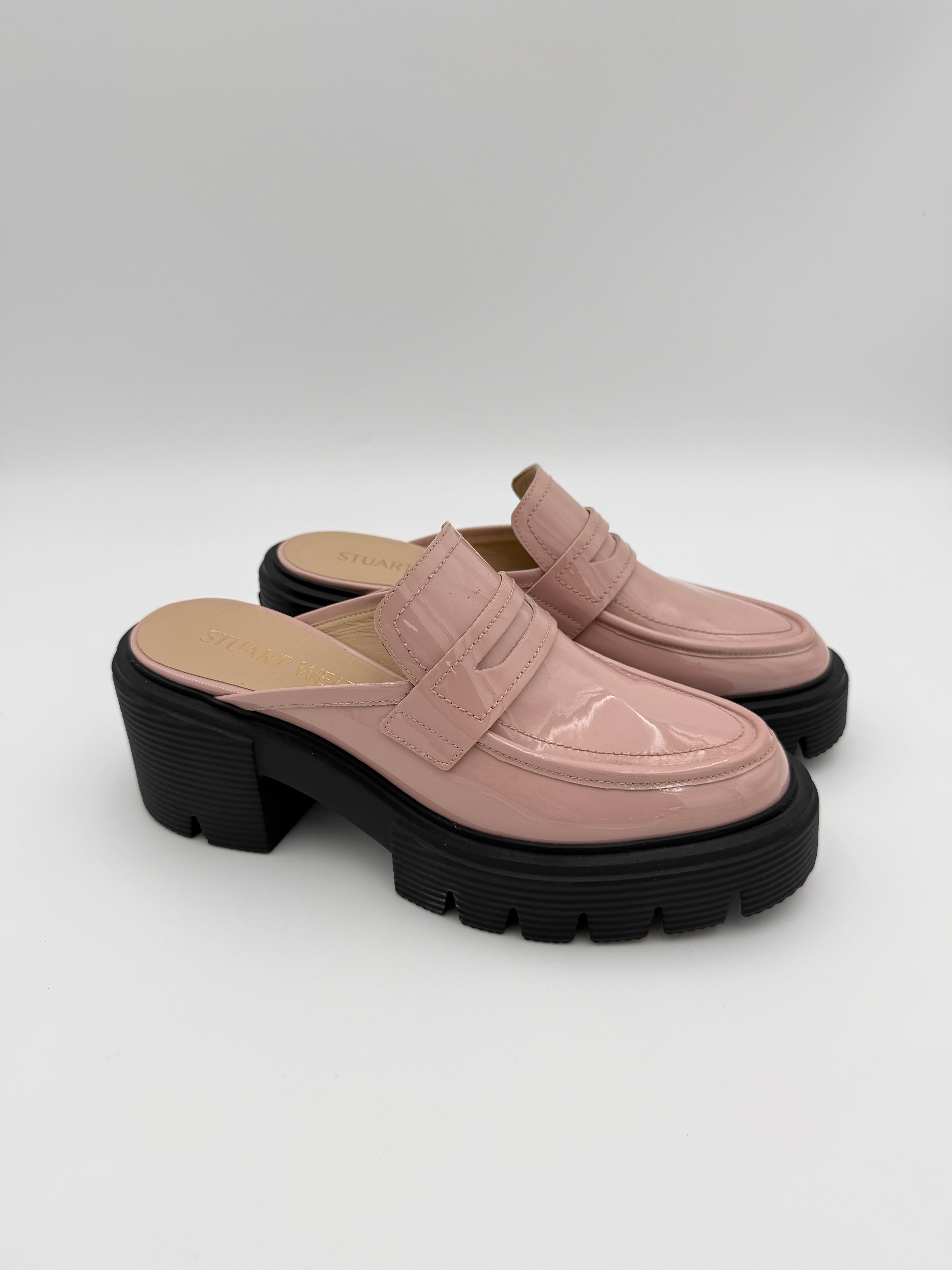 Stuart Weitzman Pink Loafers Size 7