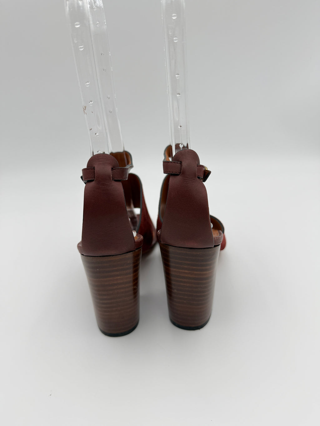Celine Brown Wood Heels Size 37,5