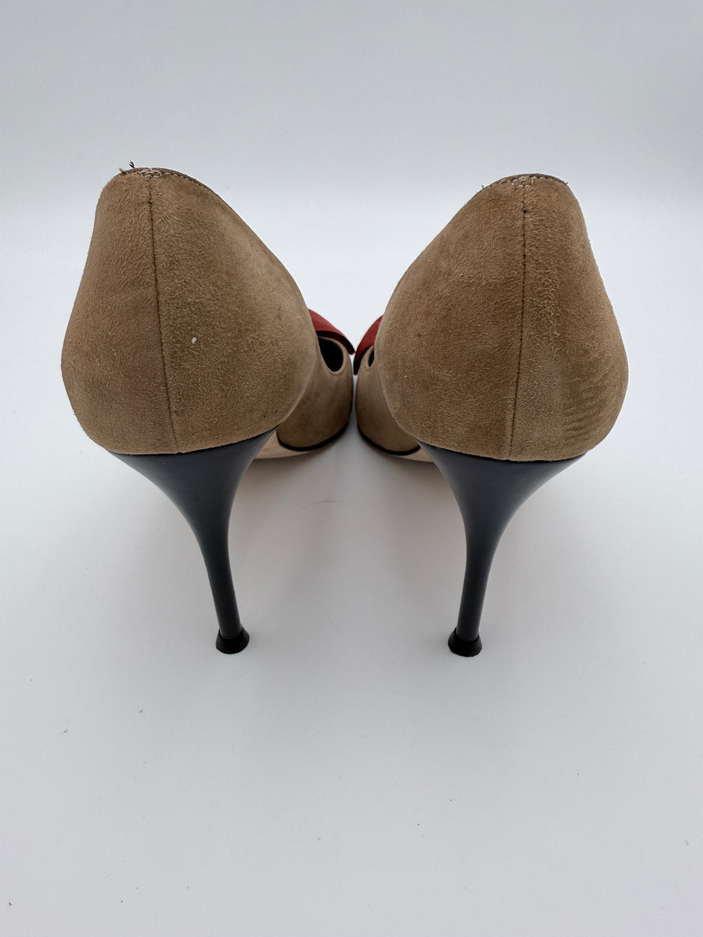 Carolina Herrera Red Bow Scarpin size 40