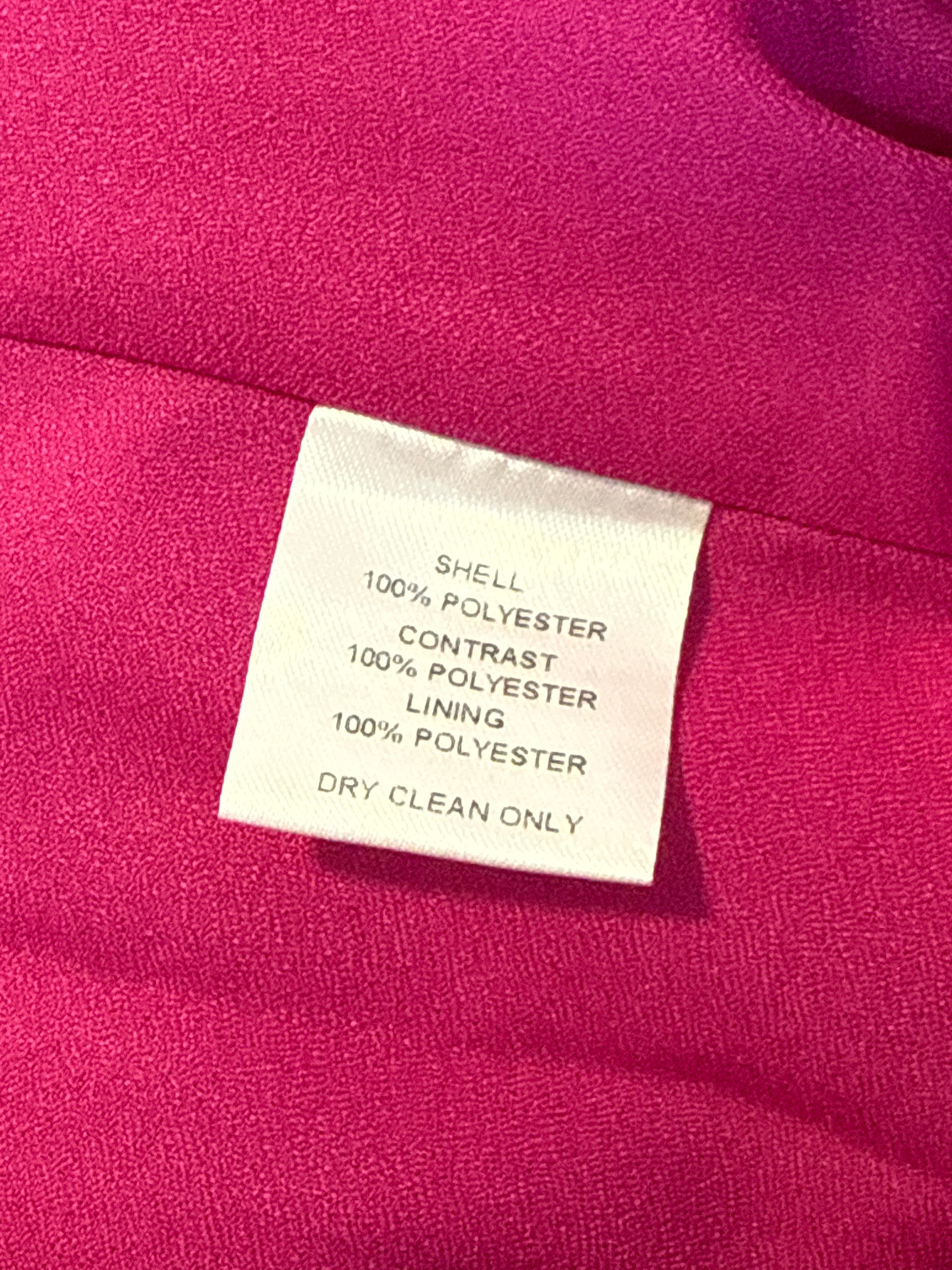 HARLIN Pink Orange Dress XL