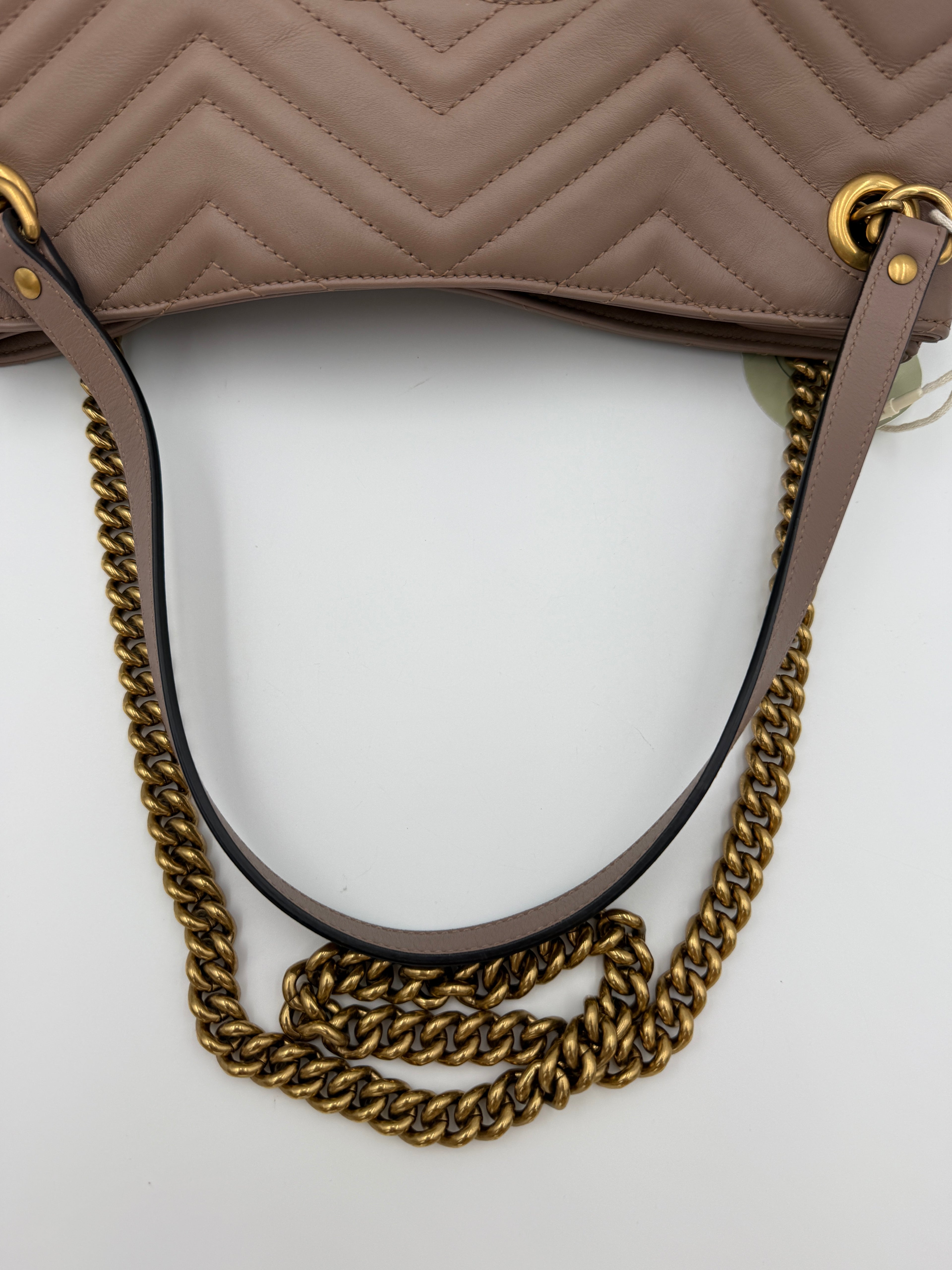 GUCCI MARMONT PORCELAIN ROSE TOTE BAG