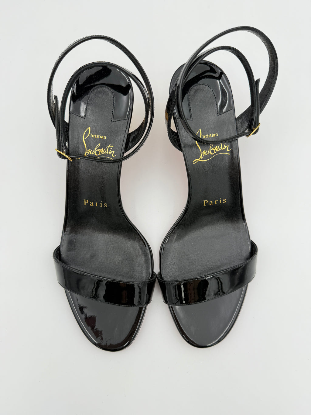 Louboutin Lipsita Queen Sandal Size 37.5