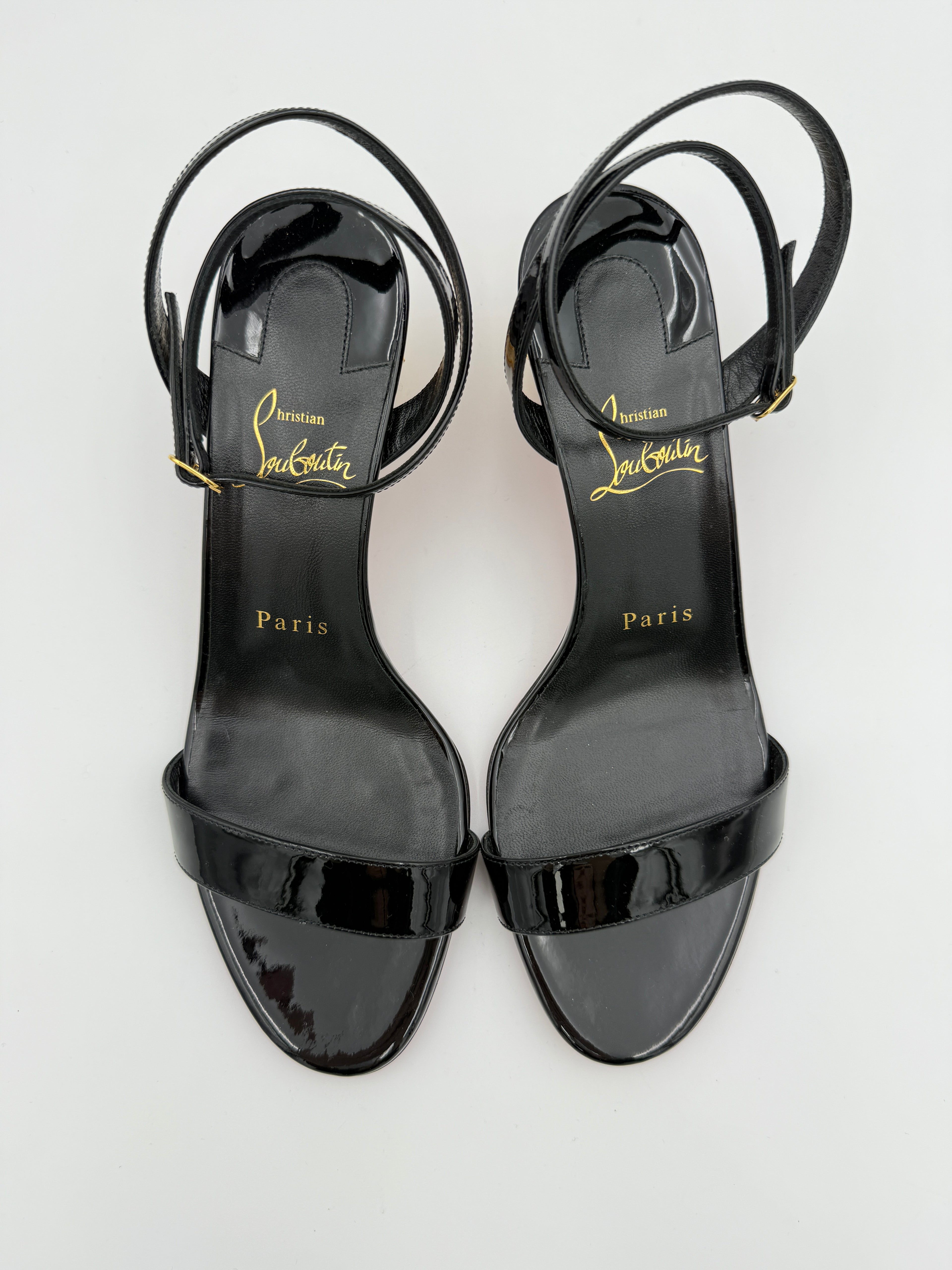 Louboutin Lipsita Queen Sandal Size 37.5