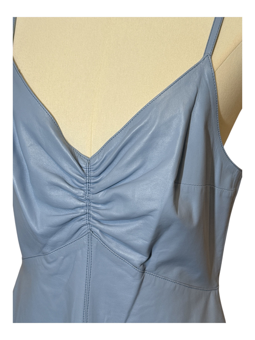 NK Baby Blue Leather Dress