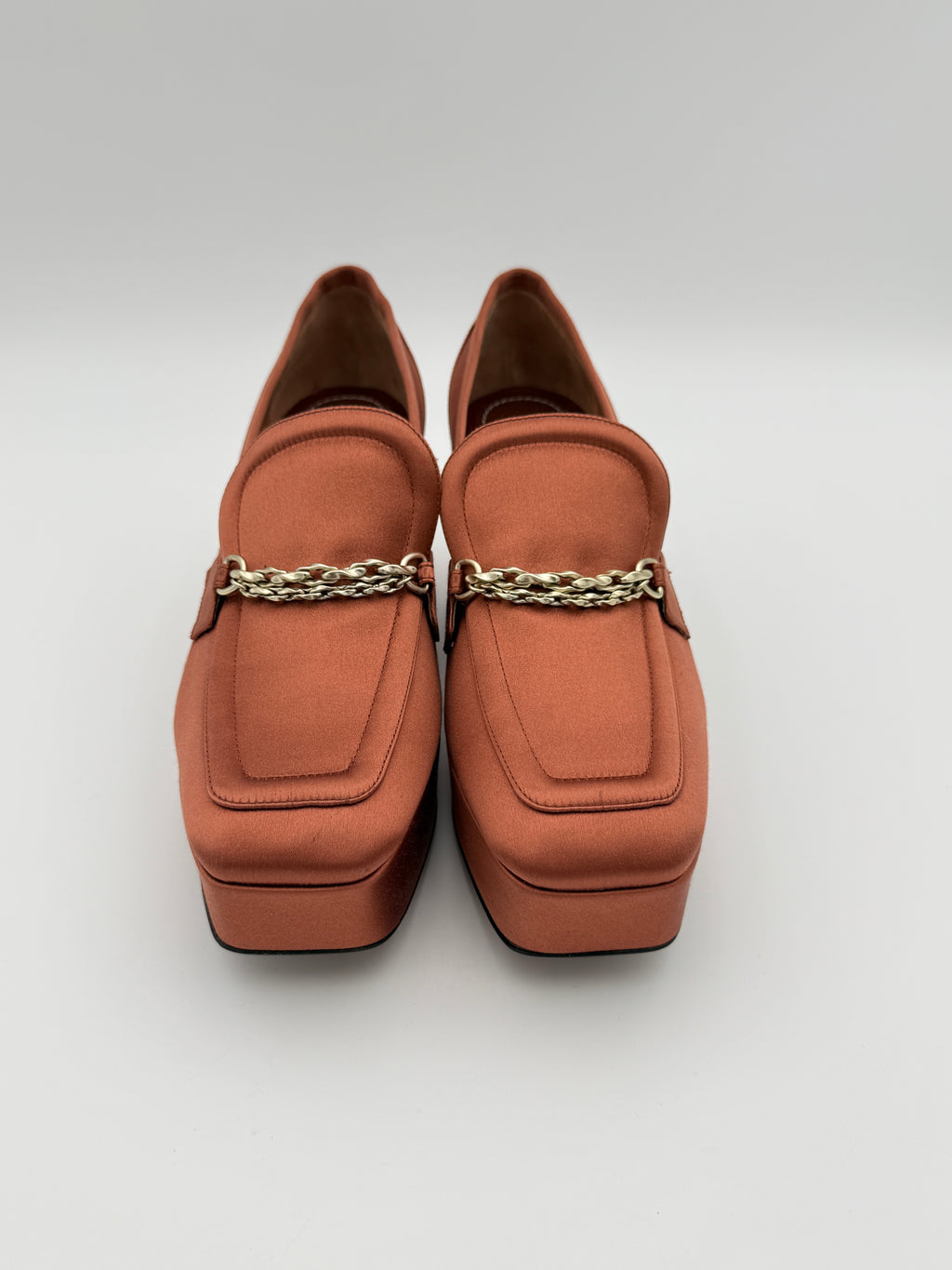 Zimmerman Satin Block Heels Size 37