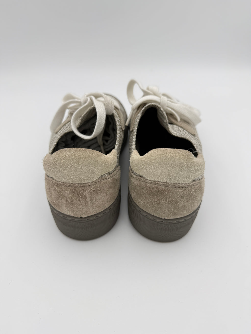 Brunello Cucinelli gray sneakers size 40
