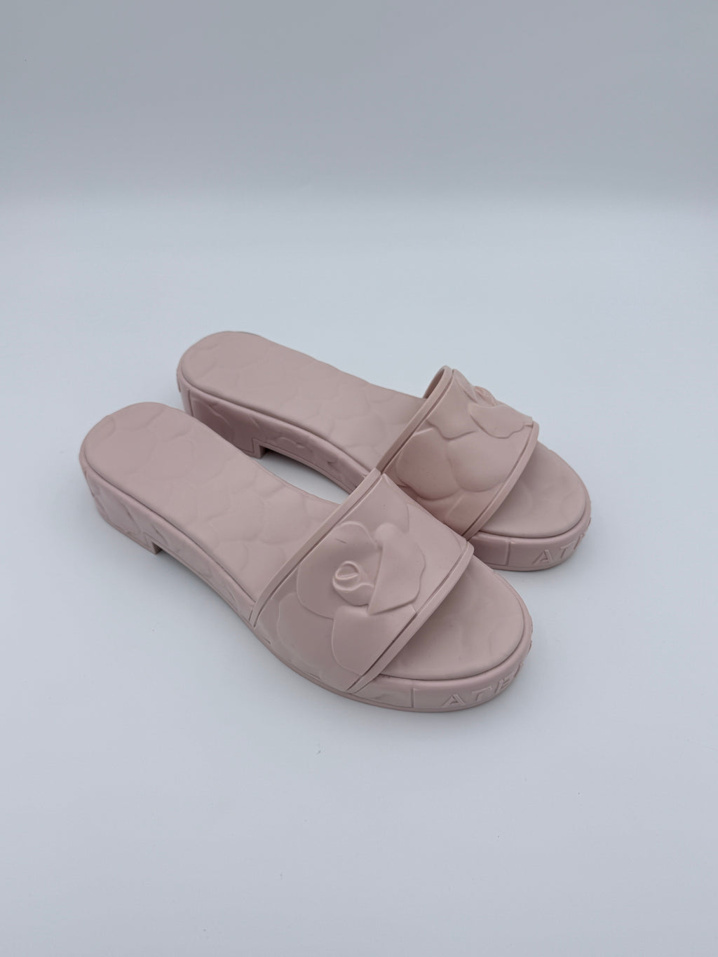 Valentino Blush Jelly flat edges size 39