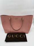 Gucci Pink Microgussisima Large Joy Tote
