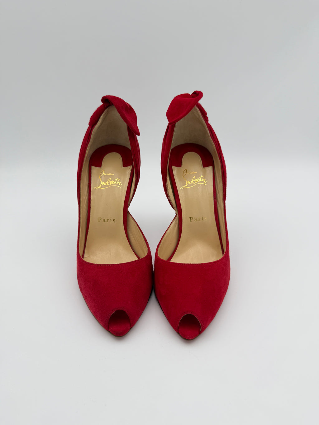 Louboutin Red Barbara heel Size 40