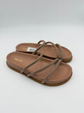 Anacapri Caramel Rhinestone flat Size 8