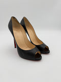Louboutin Black leather with box