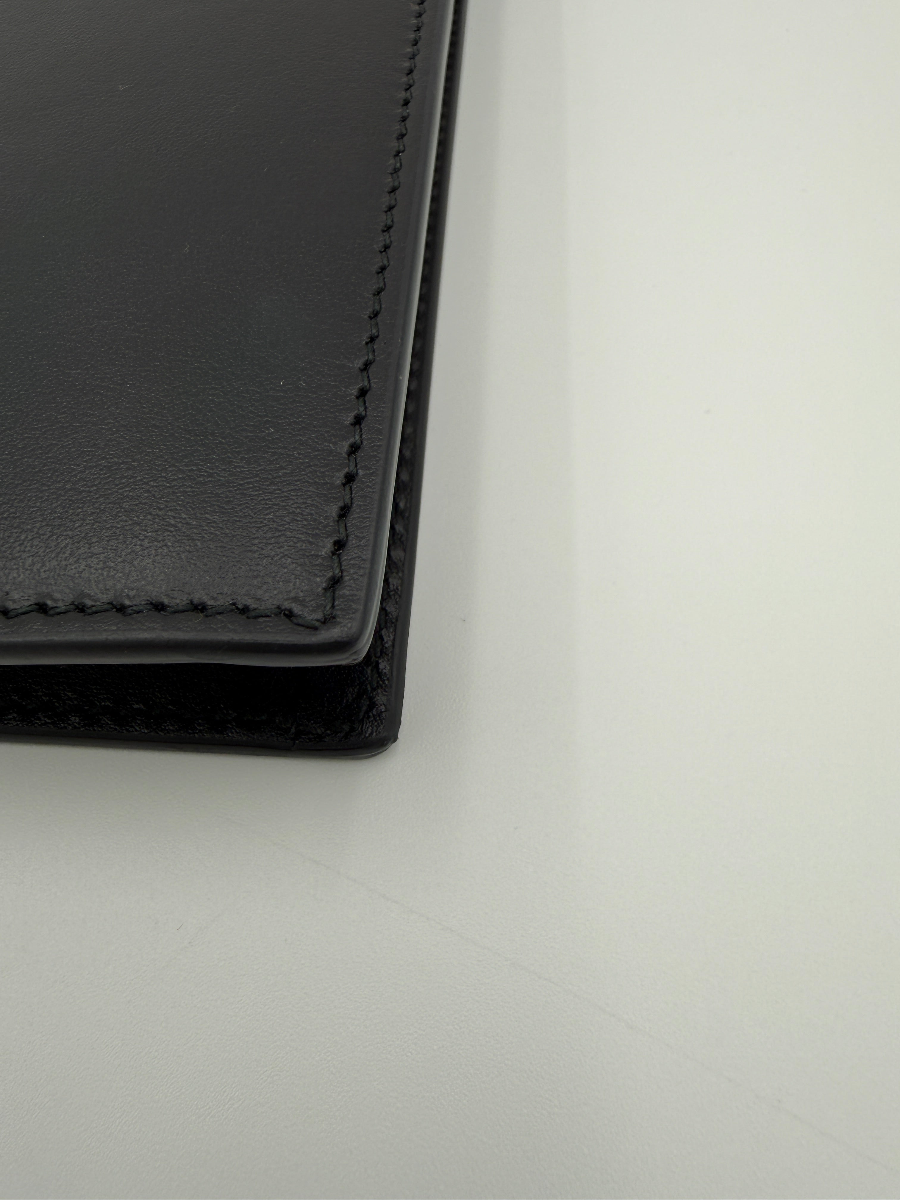 GUCCI CALFSKIN BLACK CLUTCH