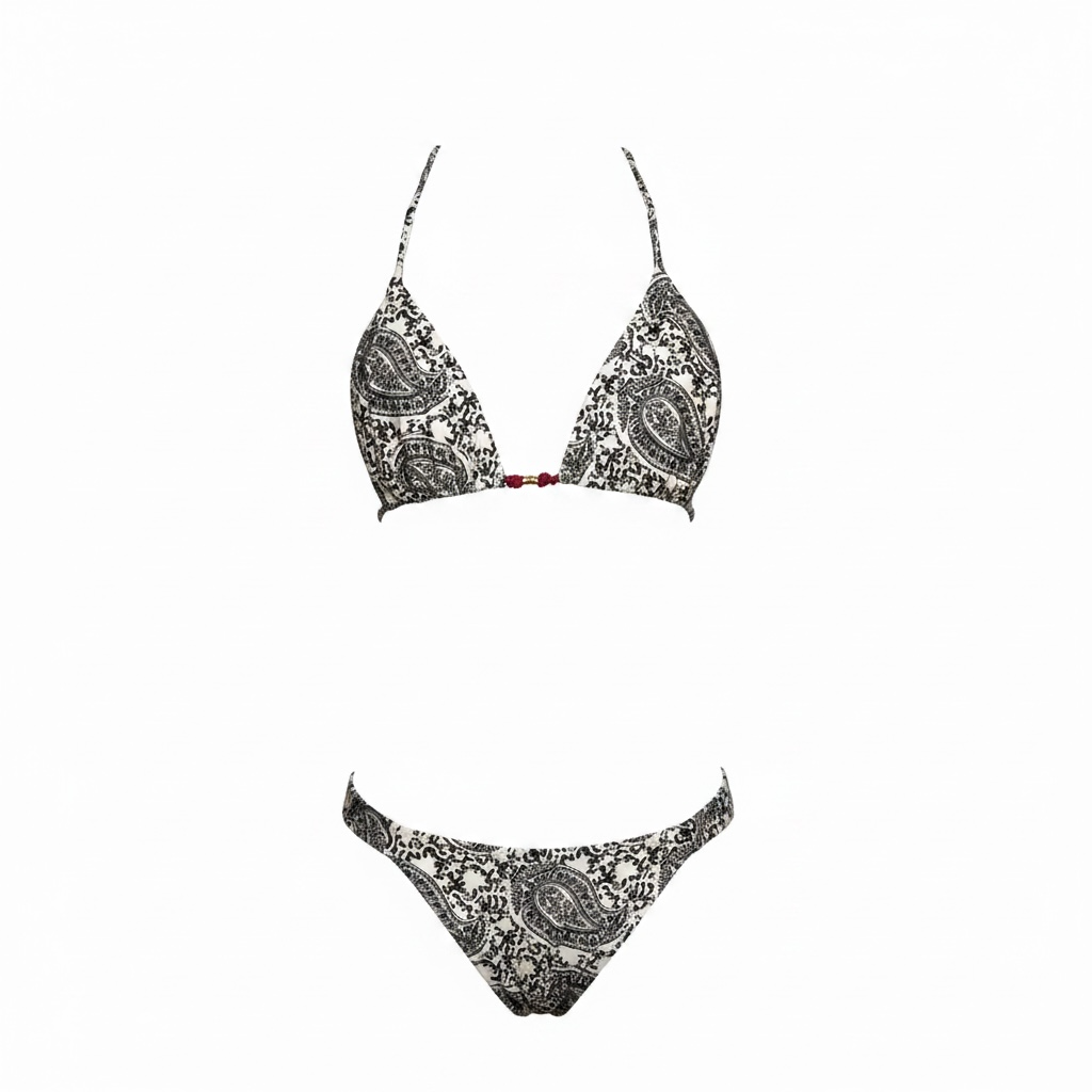 VIX bw cashmere print bikini size M