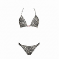 VIX bw cashmere print bikini size M