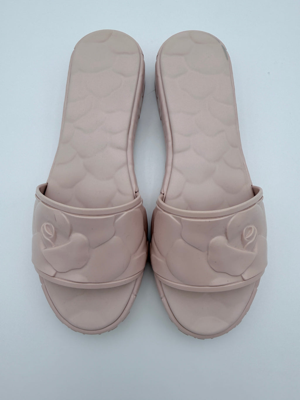 Valentino Blush Jelly flat edges size 39