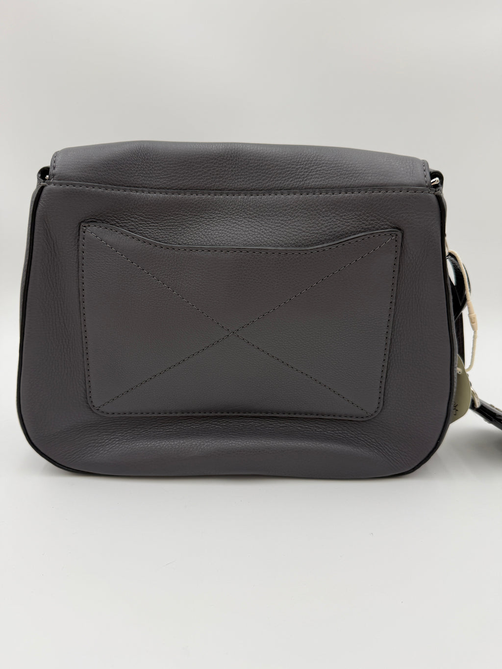 Marc Jacobs Saddle Gray bag with dust