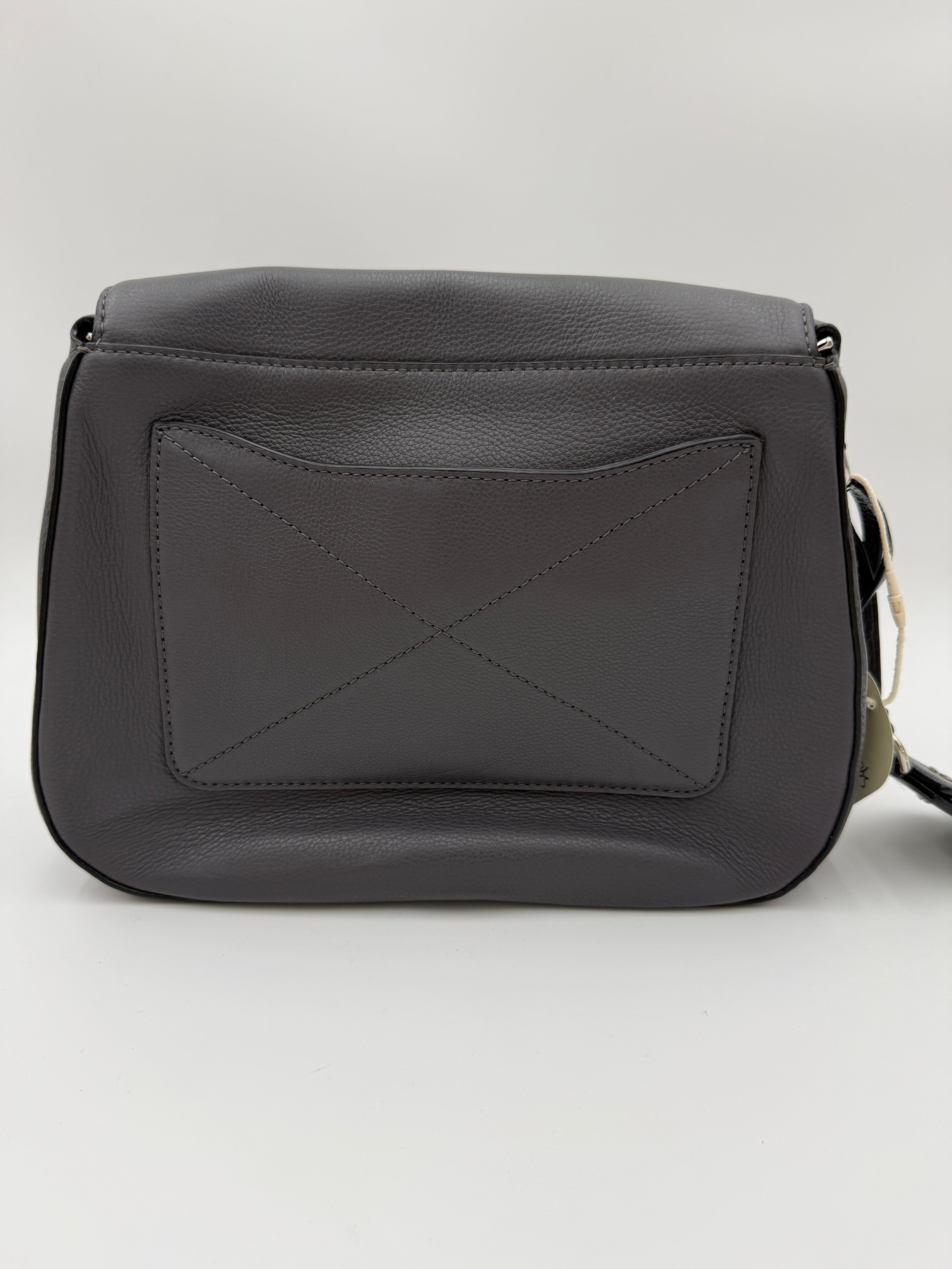 Marc Jacobs Saddle Gray bag with dust