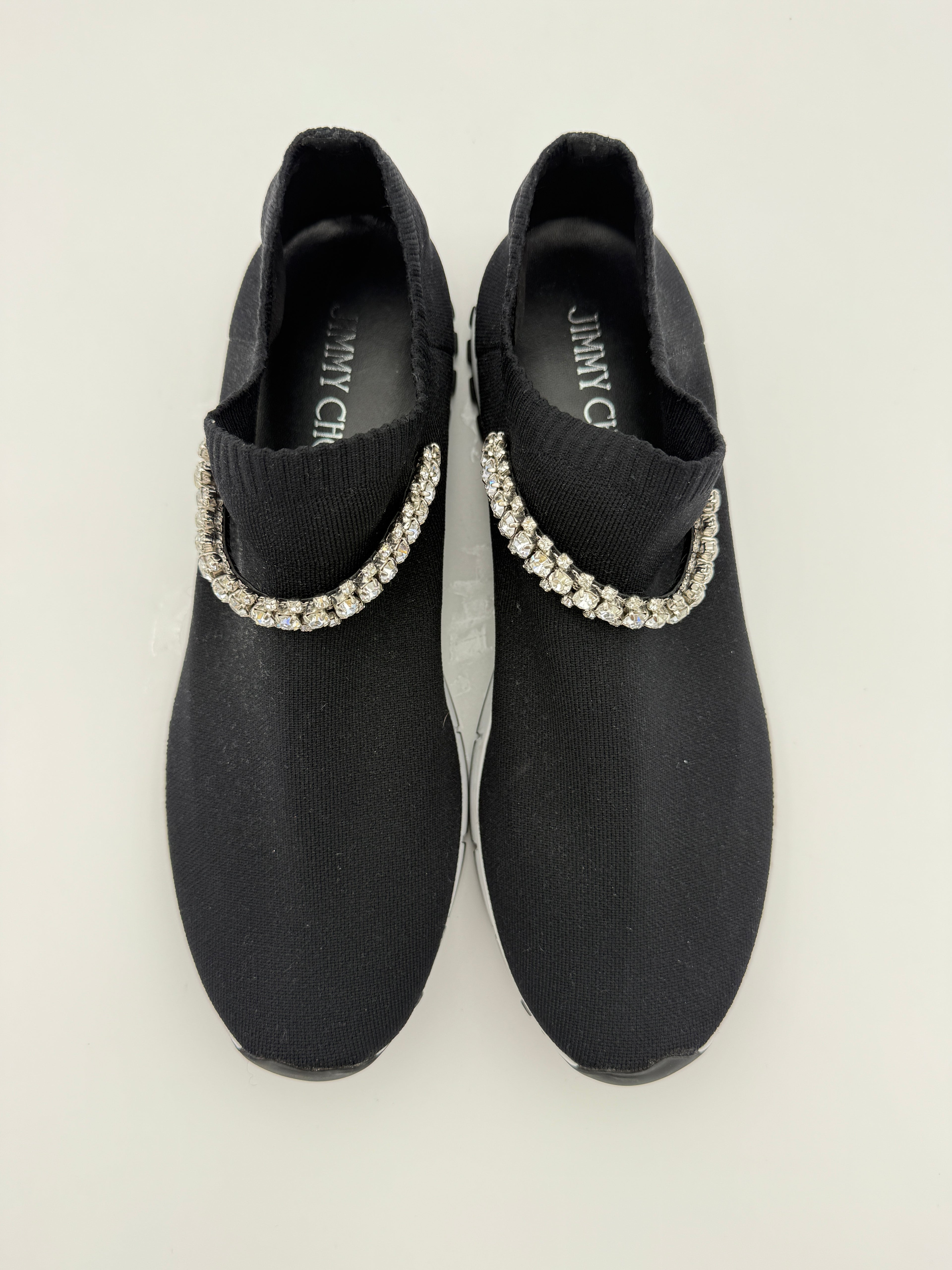 Jimmy Choo Black Sneakers