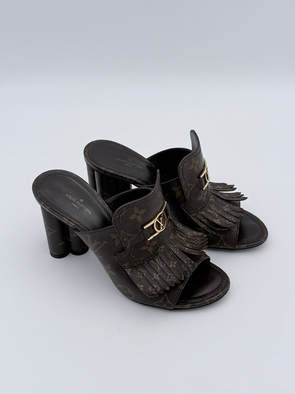 Louis Vuitton Indiana Mules Size 37