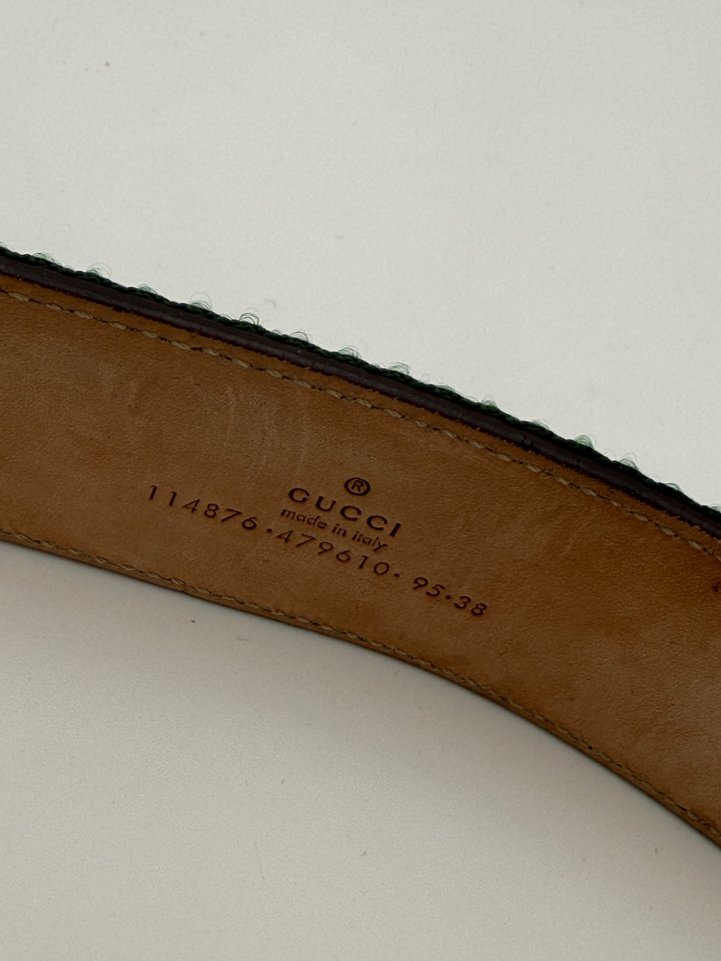 Gucci Belt Size 95