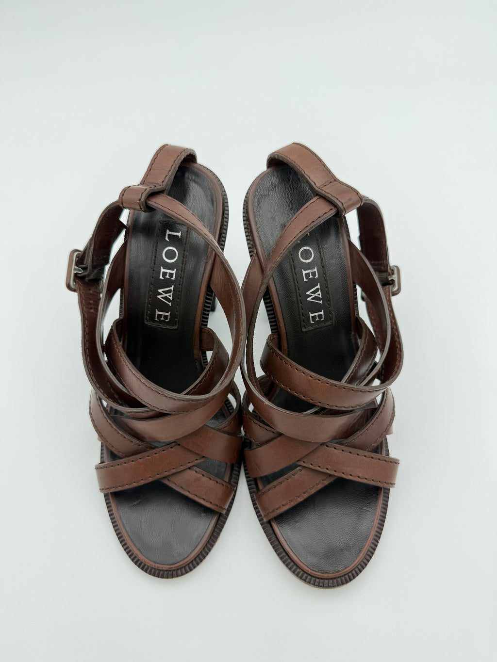 Loewe Vintage Browm Heel Size 36