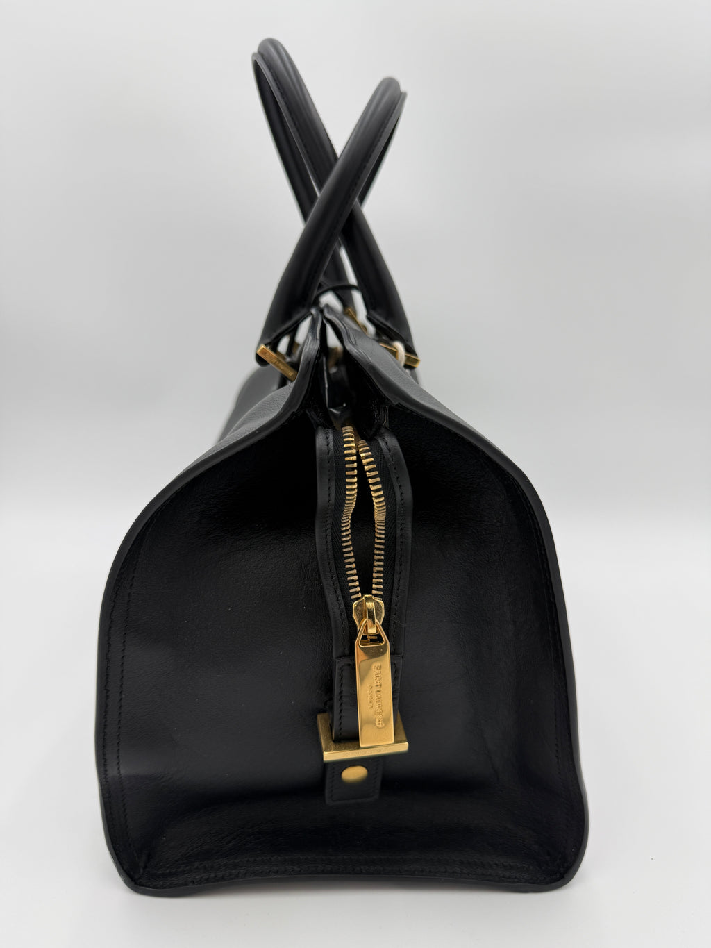 SAINT LAURENT CABAS BLACK GAB