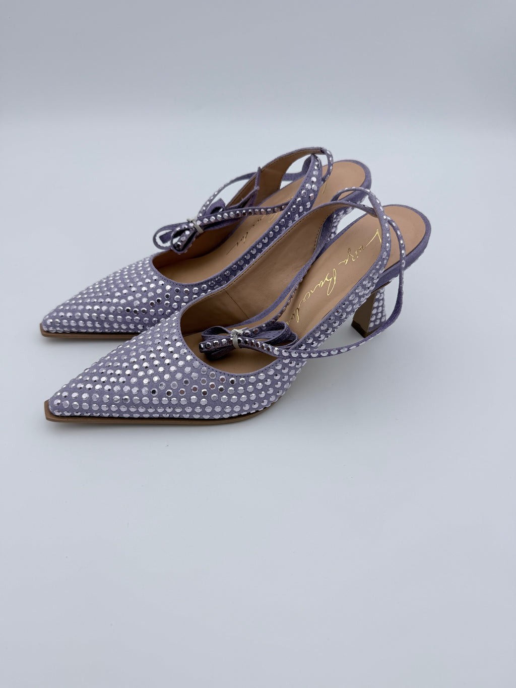 Luiza Barcelos Lilac Studed Ankle Tie B001 V6