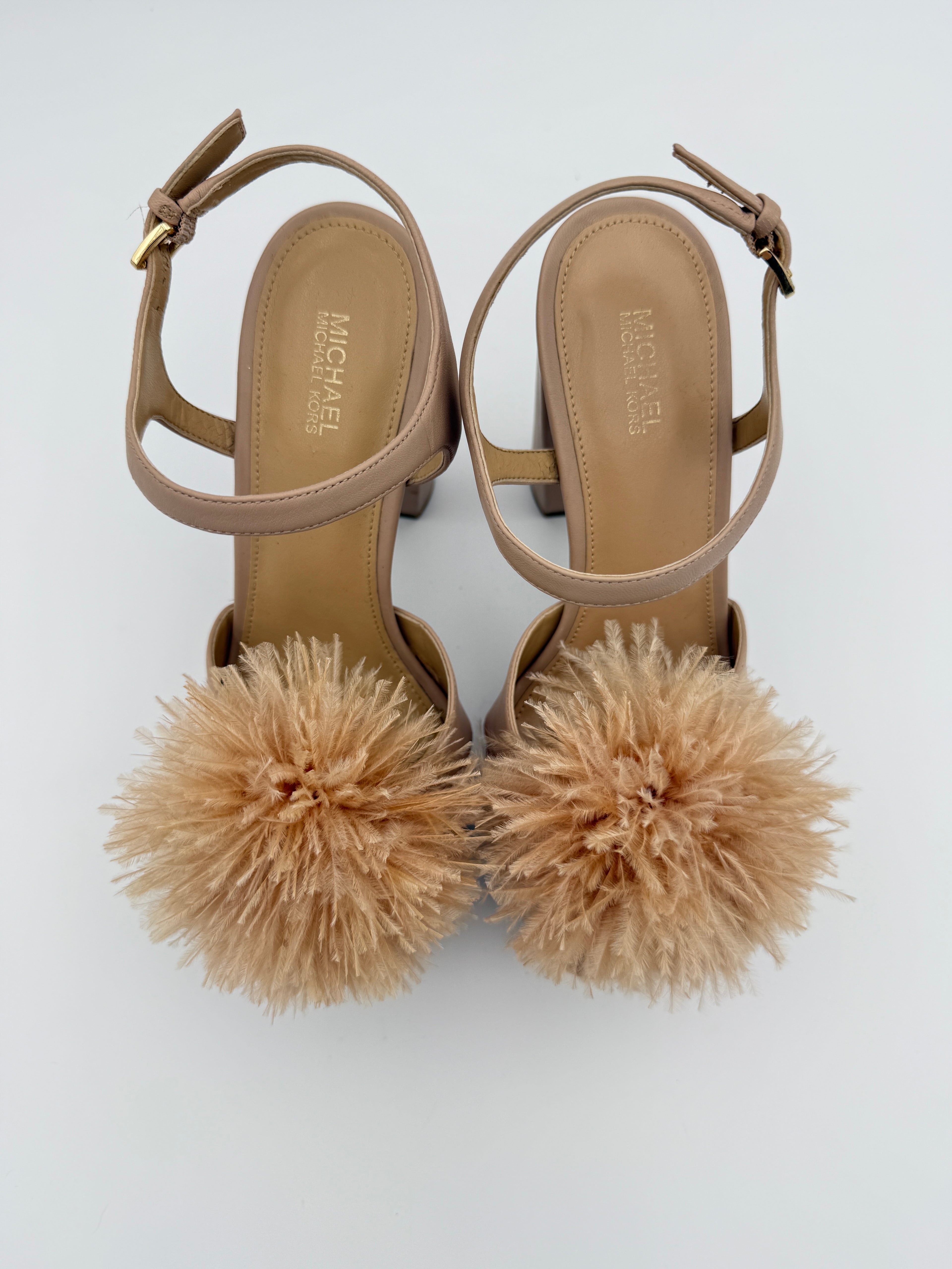 MK Pompom Sandal Size 7
