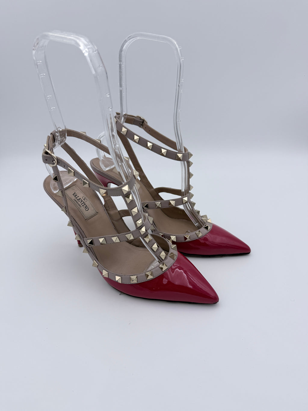 Valentino Red  Rockstud Size 39