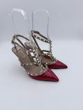 Valentino Red  Rockstud Size 39