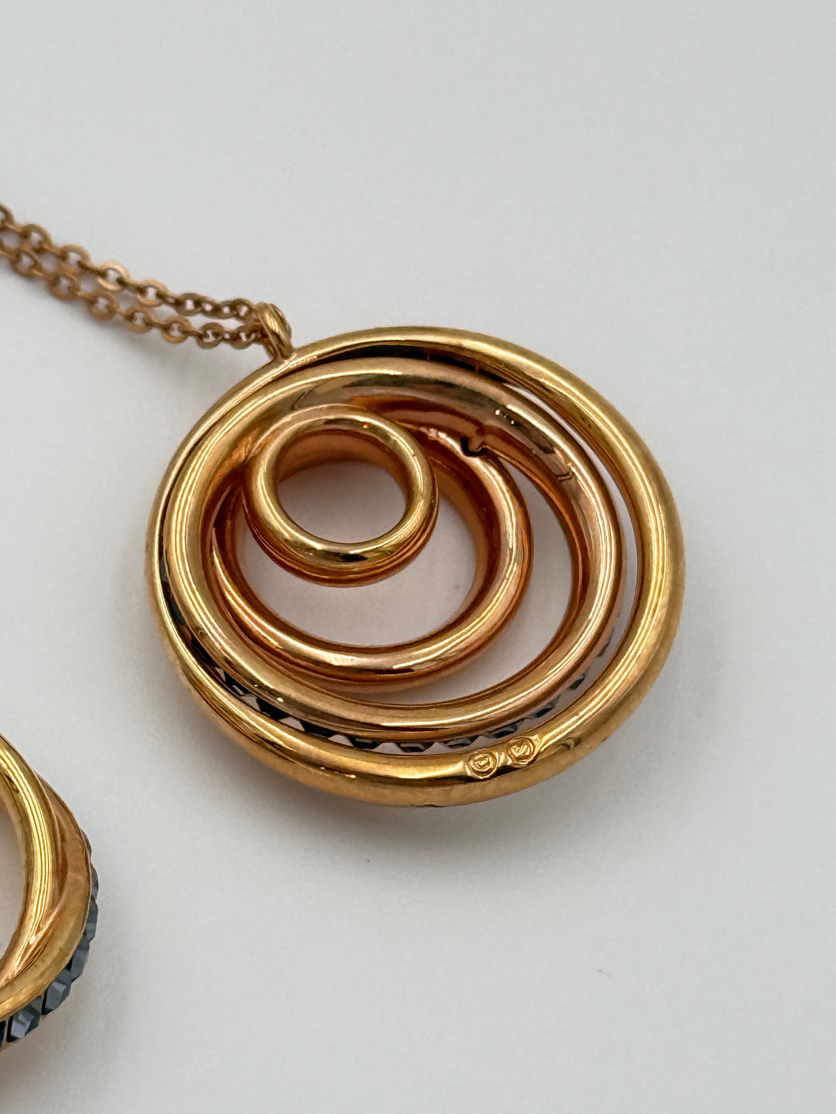 Swarovisk Rose Gold Set
